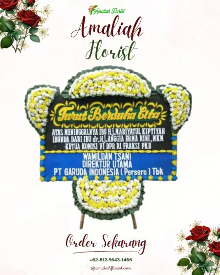 Papan Bunga Duka Cikanyere